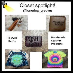 Check out @lonedog_tiedyes for Hand Crafted Custom Tie Dye and Leather Items